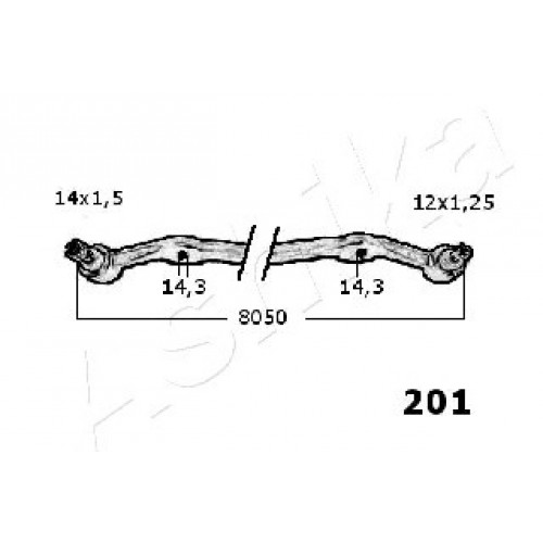 ASHIKA Μπάρες Διεύθυνσης 27-02-201