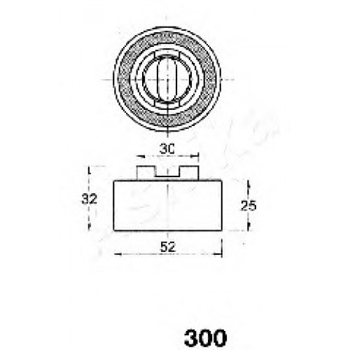 ASHIKA Τεντωτήρας Ιμάντα Χρονισμού 45-03-300