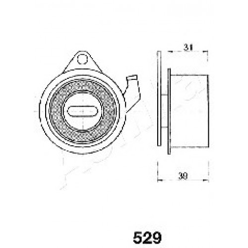 ASHIKA Τεντωτήρας Ιμάντα Χρονισμού 45-05-529