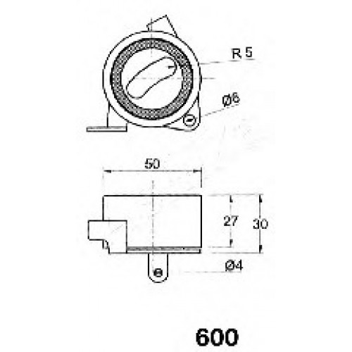 ASHIKA Τεντωτήρας Ιμάντα Χρονισμού 45-06-600
