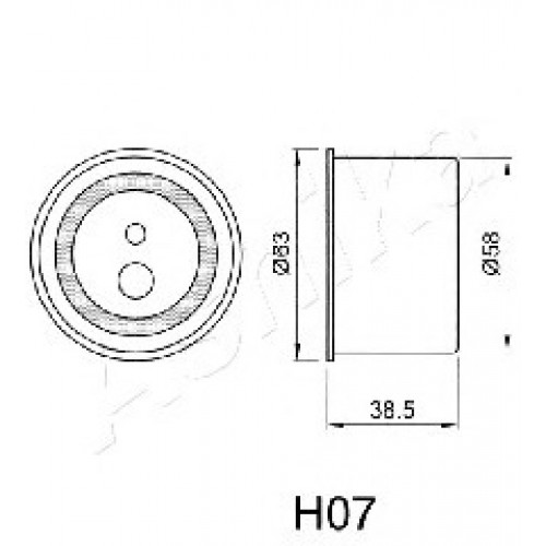 ASHIKA Τεντωτήρας Ιμάντα Χρονισμού 45-0H-007