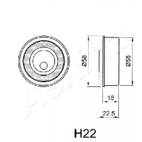 ASHIKA Τεντωτήρας Ιμάντα Χρονισμού 45-0H-022