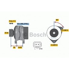 BOSCH Δυναμό & Εναλλάκτης Ρεύματος 0 124 325 171