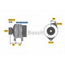 BOSCH Δυναμό & Εναλλάκτης Ρεύματος 0 124 415 012