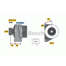 BOSCH Δυναμό & Εναλλάκτης Ρεύματος 0 124 515 019