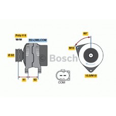 BOSCH Δυναμό & Εναλλάκτης Ρεύματος 0 124 525 106