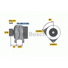 BOSCH Δυναμό & Εναλλάκτης Ρεύματος 0 124 615 002