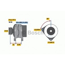 BOSCH Δυναμό & Εναλλάκτης Ρεύματος 0 124 615 027
