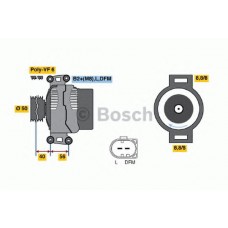 BOSCH Δυναμό & Εναλλάκτης Ρεύματος 0 124 625 019