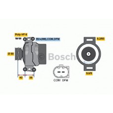BOSCH Δυναμό & Εναλλάκτης Ρεύματος 0 124 625 045