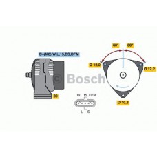 BOSCH Δυναμό & Εναλλάκτης Ρεύματος 0 124 655 011