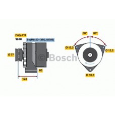 BOSCH Δυναμό & Εναλλάκτης Ρεύματος 6 033 GB3 023