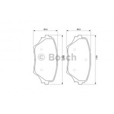 BOSCH Σετ τακάκια 0 986 424 719