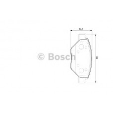 BOSCH Σετ τακάκια 0 986 424 774