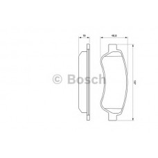 BOSCH Σετ τακάκια 0 986 494 110