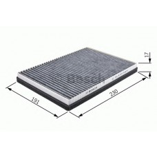 BOSCH Φίλτρο Καμπίνας 1 987 432 066