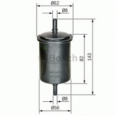 BOSCH Φίλτρο καυσίμου 0 450 902 161