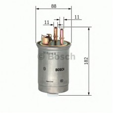 BOSCH Φίλτρο καυσίμου 0 450 906 452