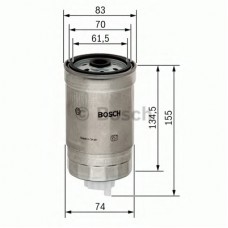 BOSCH Φίλτρο καυσίμου 1 457 434 105