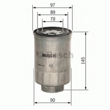 BOSCH Φίλτρο καυσίμου 1 457 434 281