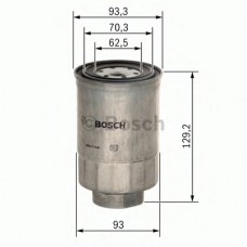 BOSCH Φίλτρο καυσίμου 1 457 434 438