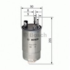 BOSCH Φίλτρο καυσίμου F 026 402 054