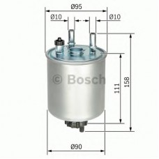 BOSCH Φίλτρο καυσίμου F 026 402 082