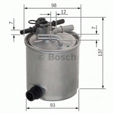 BOSCH Φίλτρο καυσίμου F 026 402 096