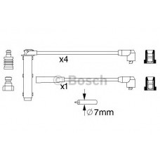 BOSCH Μπουζοκαλώδια & Εξαρτήματα Σύνδεσης 0 986 356 731