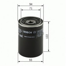 BOSCH Φίλτρο λαδιού 0 451 103 357