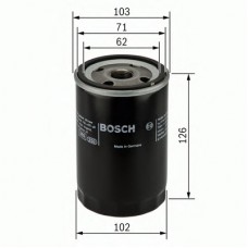 BOSCH Φίλτρο λαδιού 0 986 452 042