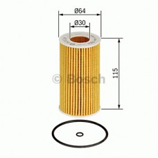 BOSCH Φίλτρο λαδιού 1 457 437 002