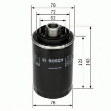 BOSCH Φίλτρο λαδιού F 026 407 080