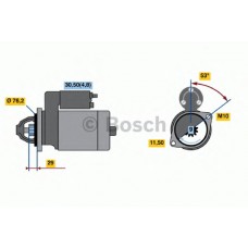 BOSCH Μίζα 0 001 107 527
