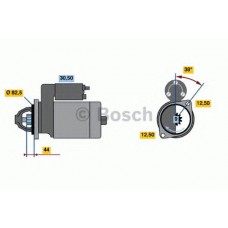BOSCH Μίζα 0 001 109 043