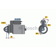 BOSCH Μίζα 0 001 115 047