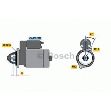 BOSCH Μίζα 0 001 125 053