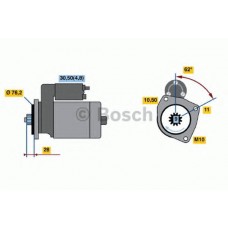 BOSCH Μίζα 0 001 125 519