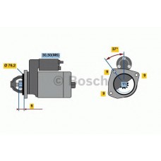 BOSCH Μίζα 0 001 138 009