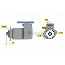 BOSCH Μίζα 0 001 416 002