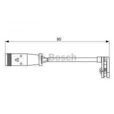 BOSCH Δείκτης φθοράς τακάκι 1 987 473 036