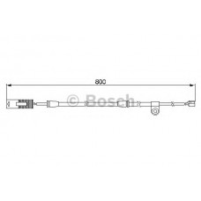 BOSCH Δείκτης φθοράς τακάκι 1 987 474 945