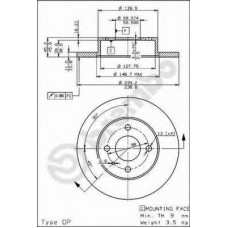 BRECO Δισκόπλακα BS 7300