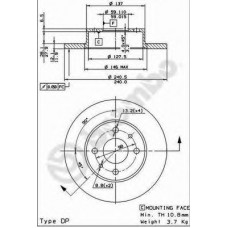 BRECO Δισκόπλακα BS 7328