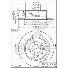 BRECO Δισκόπλακα BS 7343