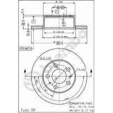 BRECO Δισκόπλακα BS 7367