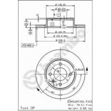 BRECO Δισκόπλακα BS 7398