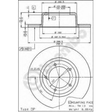 BRECO Δισκόπλακα BS 7413