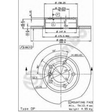 BRECO Δισκόπλακα BS 7420