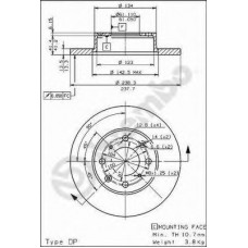 BRECO Δισκόπλακα BS 7423